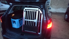 Einzel-Hundebox für Ford Focus Turnier 2017
