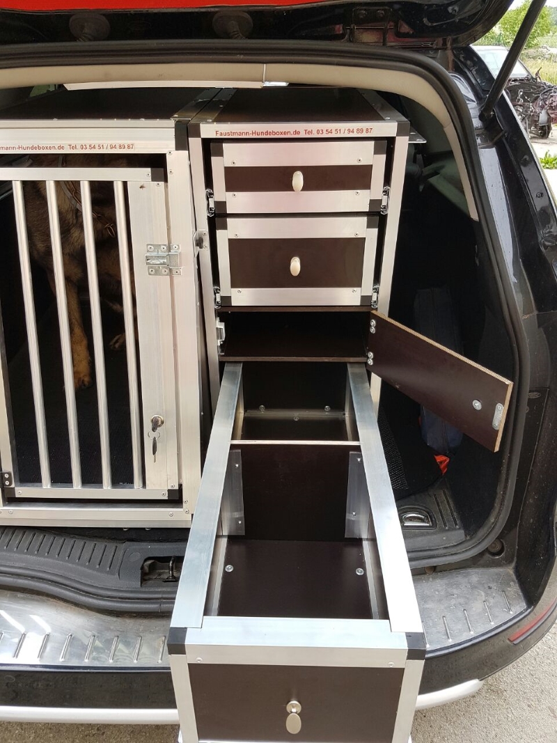 Hundebox/ Doppelbox für Ford Galaxy WA6 (Sonderbau 290)