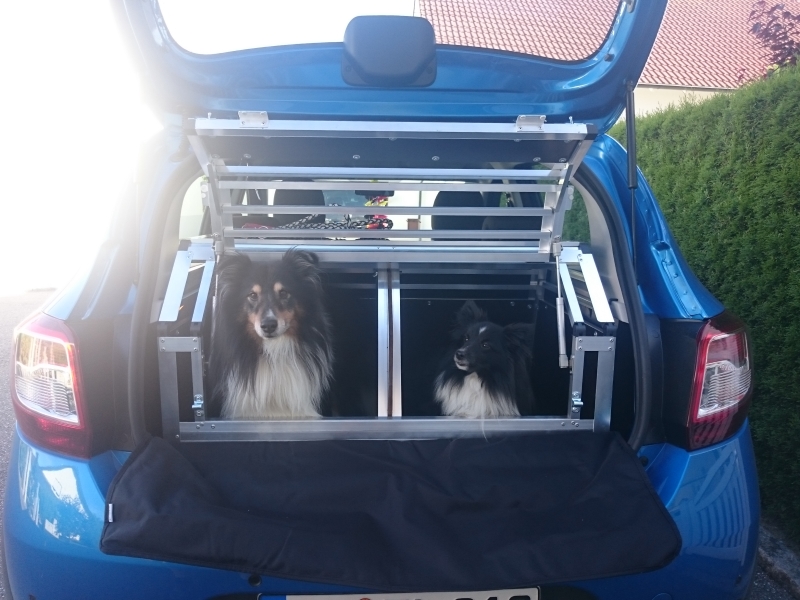 Hundeboxen für Dacia - Faustmann Hundeboxen