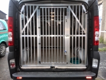 Heckgitter Transporter