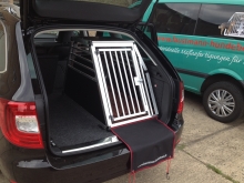 Hundebox für Skoda Superb 2014