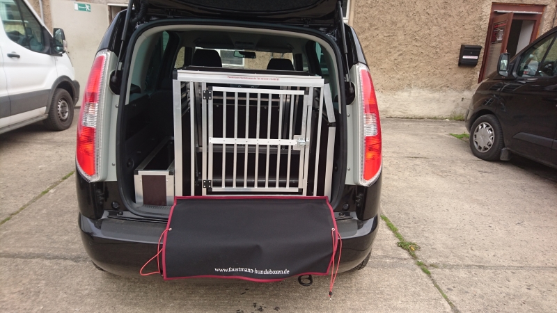 Kofferraumwanne, Hundebox für Skoda Kodiaq