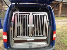 Hundetransportbox für VW Caddy life 