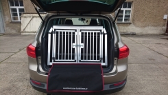 Hundebox für VW Tiguan ohne Ladeboden
