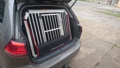 Hundetransportbox Auto VW Golf 7