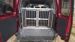 Doppelhundebox VW Caddy 