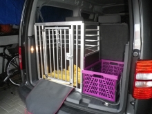 Hundetransportbox für VW Caddy Maxi