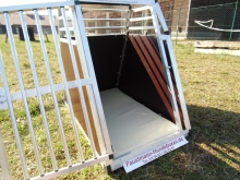 Hundebox Einlegematte Leder